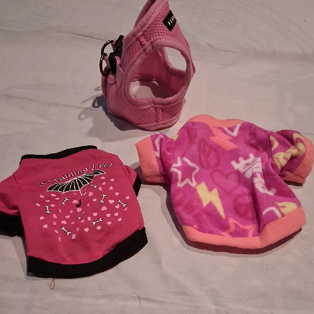 Puppia Soft Vest Harness in Pink
